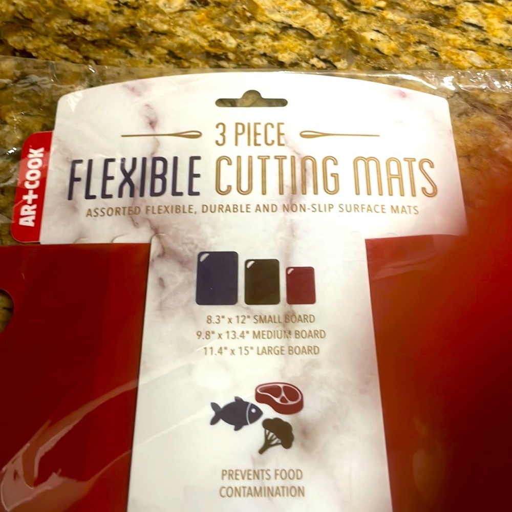 Macys 3 piece flexible cutting mats